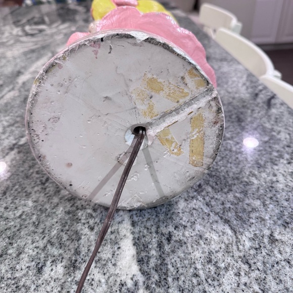 RARE 1976 Juta Sangthaweep Little Girl Lamp - Famous Disney Artist - Picture 7 of 9